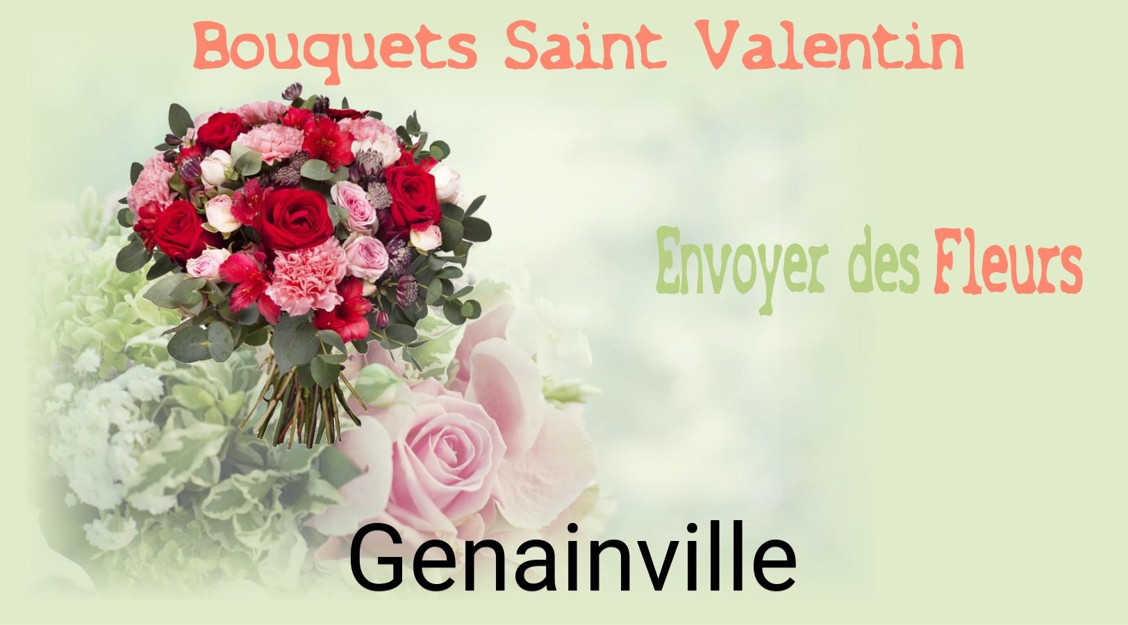 Roses de Saint-Valentin livrées à Genainville